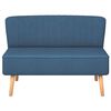 vidaXL Kauč Tkanina 117x55,5x77 cm Plavi