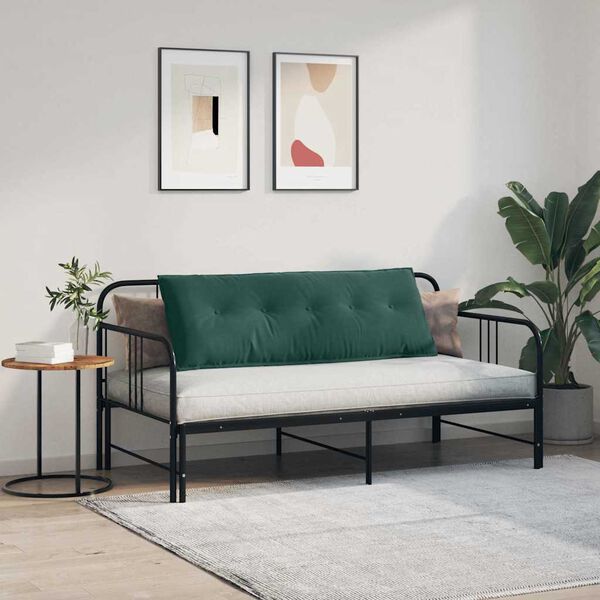 vidaXL Jastuk za leđa Tamnozelena 140 x 50 cm Kordura tekstil