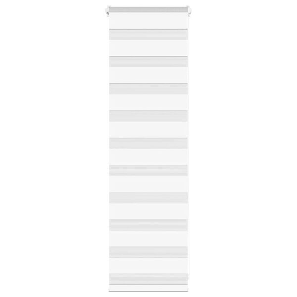 vidaXL Zavjesa zebra 45x100 cm &scaron;irina tkanine 40,9 cm poliester