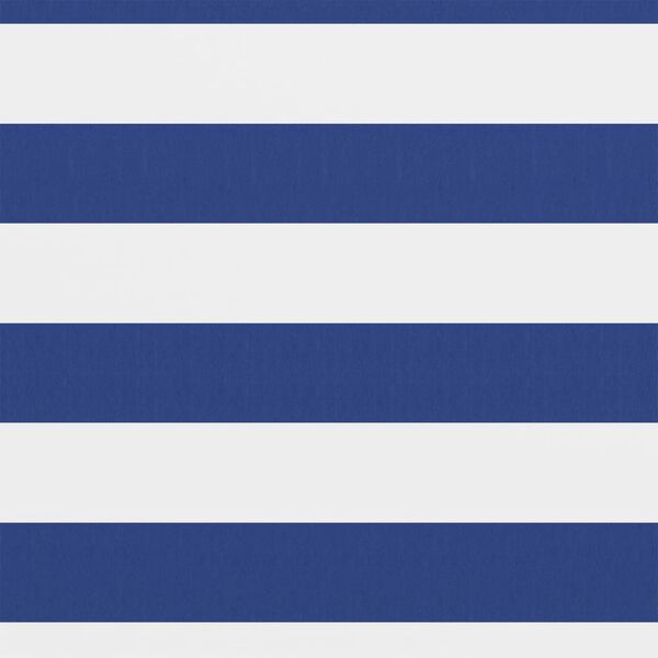 vidaXL Balkonski zastor bijelo-plavi 90 x 400 cm od tkanine Oxford