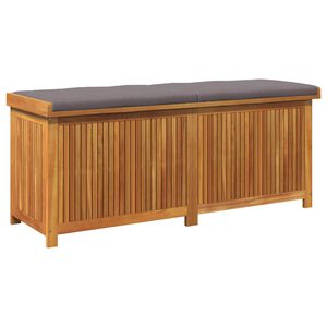 vidaXL Vanjska kutija za jastuke 150x50x60,5 cm masivno drvo bagrema