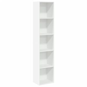 vidaXL Regal za knjige bijeli 40 x 30 x 189 cm konstruirano drvo