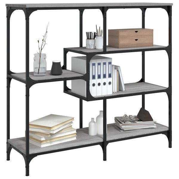 vidaXL Konzolni stol boja hrasta sonome 103x32x95 cm konstruirano drvo