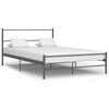 vidaXL Okvir za krevet sivi metalni 120 x 200 cm