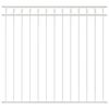 vidaXL Element Ograde Bijelo 170 x 150 cm Čelik