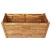 vidaXL Vrtna gredica od masivnog bagremovog drva 160 x 60 x 84 cm
