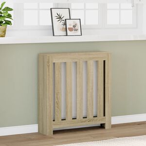 vidaXL Pokrov za radijator hrasta sonome 78x20x82 cm konstruirano drvo