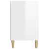 vidaXL Ormarić za cipele sjajni bijeli 102x36x60 cm konstruirano drvo