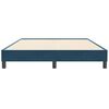 vidaXL Box Spring krevet bez madraca tamnoplavi 160x210 cm samt
