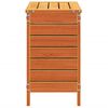 vidaXL Vrtni tabure vo&scaron;tano smeđi 62x31,5x52 cm od masivne borovine