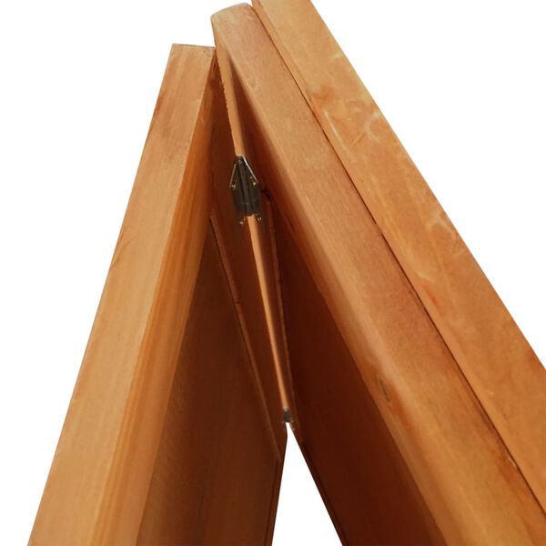 vidaXL Vanjski sklopivi drveni kavez za životinje