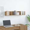 vidaXL CD zidna polica Artisan hrast 100x18x18 cm izrađeno drvo