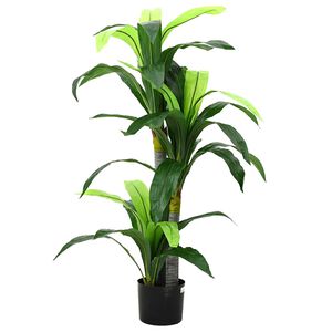 vidaXL Umjetno stablo Dracaena 36 listova 120 cm zeleno