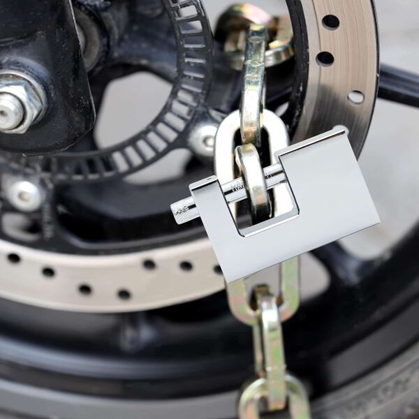 vidaXL Lokot 2 pcs Srebrno 7,8 x 2 x 5 cm Željezo