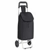 vidaXL Kolica za kupovinu Crna 35 x 28 x 92 cm Oxford tkanina