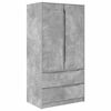 vidaXL Ormarić Betonsko Siva 79,5 x 49 x 156 cm Konstrukcijsko drvo