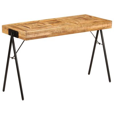 vidaXL Pisaći stol od masivnog drva manga 118 x 50 x 75 cm