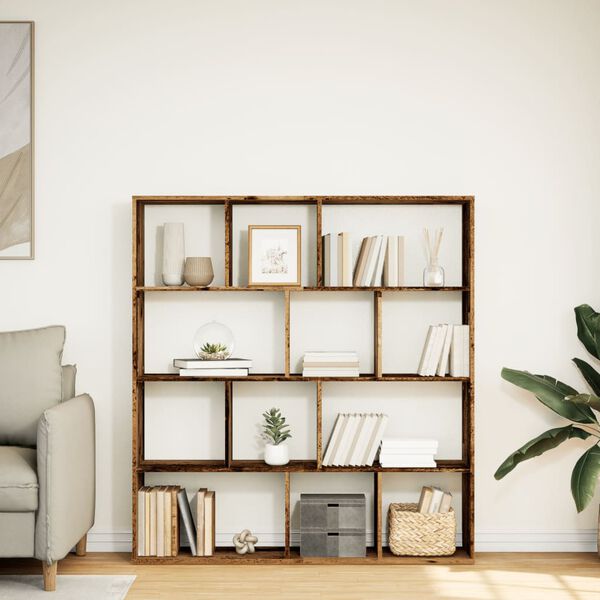 vidaXL Ormarić za knjige boja drva 132x29x141,5 cm konstruirano drvo