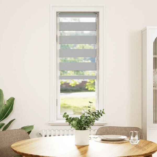 vidaXL Zavjesa zebra 50x100 cm &scaron;irina tkanine 45,9 cm poliester