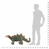 vidaXL Samostojeći pli&scaron;ani dinosaur stegosaur zeleni XXL