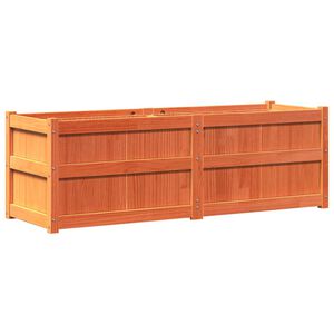 vidaXL Vrtna sadilica vo&scaron;tano smeđe boje 150 x 50 x 50 cm od borovine