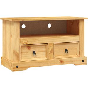 vidaXL TV ormarić od borovine meksički asortiman Corona 91x43x56 cm