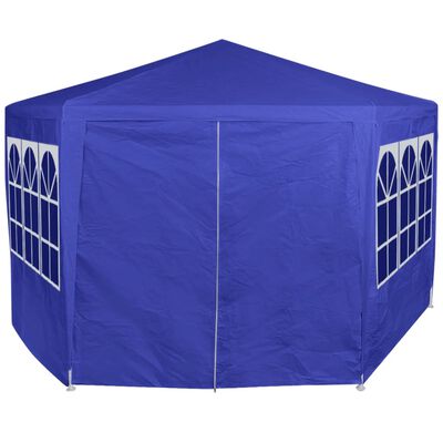 vidaXL Šesterokutni Šator sa 6 panela Plavi 2 x 2 m