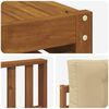 vidaXL Set vanjskih sofa s jastukom 8 pcs Prirodna i bež