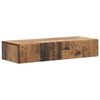 vidaXL Stolna montirana na zid Staro drvo 87,5 x 34,5 x 17 cm