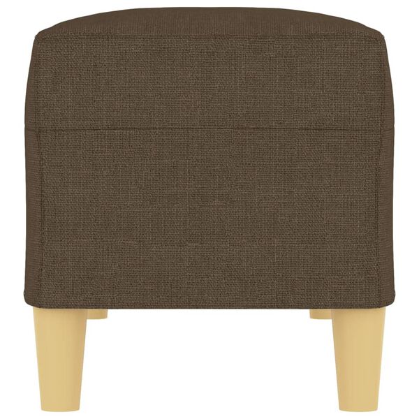vidaXL Klupa smeđa 100x30x30 cm od tkanine