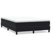 vidaXL Box Spring krevet bez madraca crni 140x210 cm samt