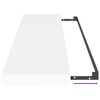 vidaXL Plutajuća zidna polica bijela 90 x 23,5 x 3,8 cm MDF