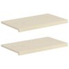 vidaXL Prozorske klupice 2 kom. Bijela 70 x 30 x 2 cm