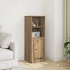 vidaXL Visoka komoda boja hrasta 36x35,5x103,5 cm konstruiranog drva