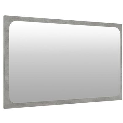 vidaXL 2-dijelni set kupaonskog namještaja siva boja betona drveni