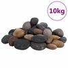 vidaXL Polirani kamenčići 10 kg raznobojni 5 - 8 cm