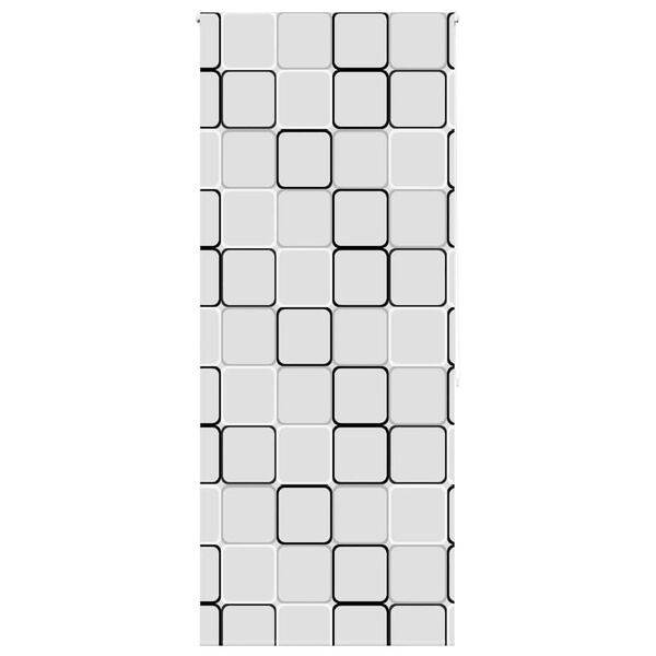 vidaXL Rolo zavjesa za tuš 90x240 cm širina tkanine 86 cm