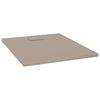 vidaXL Kada za tu&scaron; SMC smeđa 100 x 80 cm