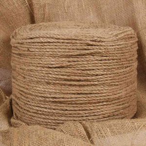vidaXL Uže od 100% Jute 6 mm 500 m