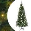 vidaXL Umjetno božićno drvce Zelena 210 cm PE i PVC
