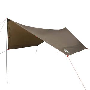 vidaXL Cerada za kampiranje smeđa 462x306x211 cm vodootporna