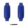 vidaXL Bokobrani za brod 2 kom plavi 69 x 21,5 cm PVC