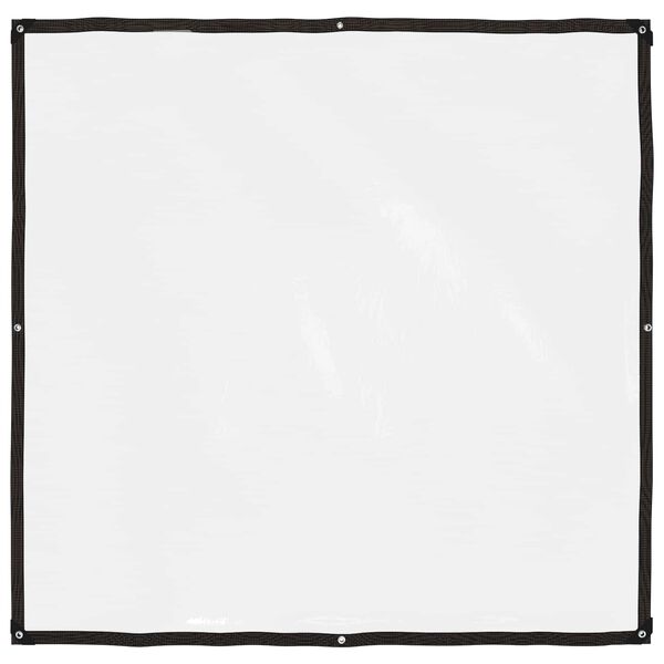 vidaXL Cerada s rupama *Transparent*an 2 x 2 m Polietilen