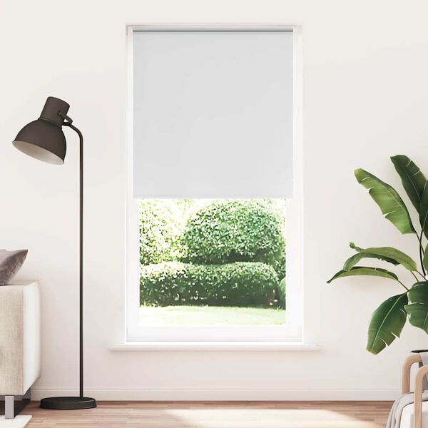 vidaXL Rolo zavjesa Blackout bijela 110x230 cm &Scaron;irina tkanine 105,7 cm