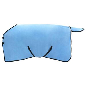 vidaXL Pokrivač za konje Pun Aqua 75 cm Poliester Fleece