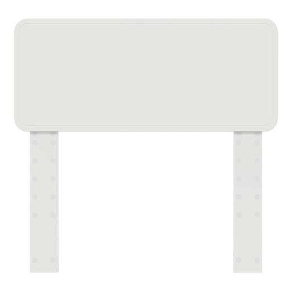 vidaXL Uzglavlje s uzglavljem Bijelo 75 cm Konstruirano drvo