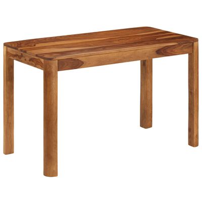 vidaXL Blagovaonski stol od masivnog drva šišama 120 x 60 x 76 cm