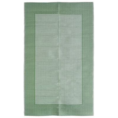 vidaXL Vanjski tepih zeleni 160 x 230 cm PP
