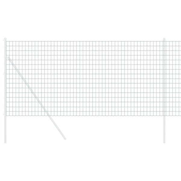 vidaXL Euro ograda Zelena 1 x 25m Željezo prekriveno PVC-om