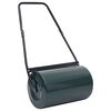 vidaXL Valjak za travnjak zeleno-crni 63 cm 50 L